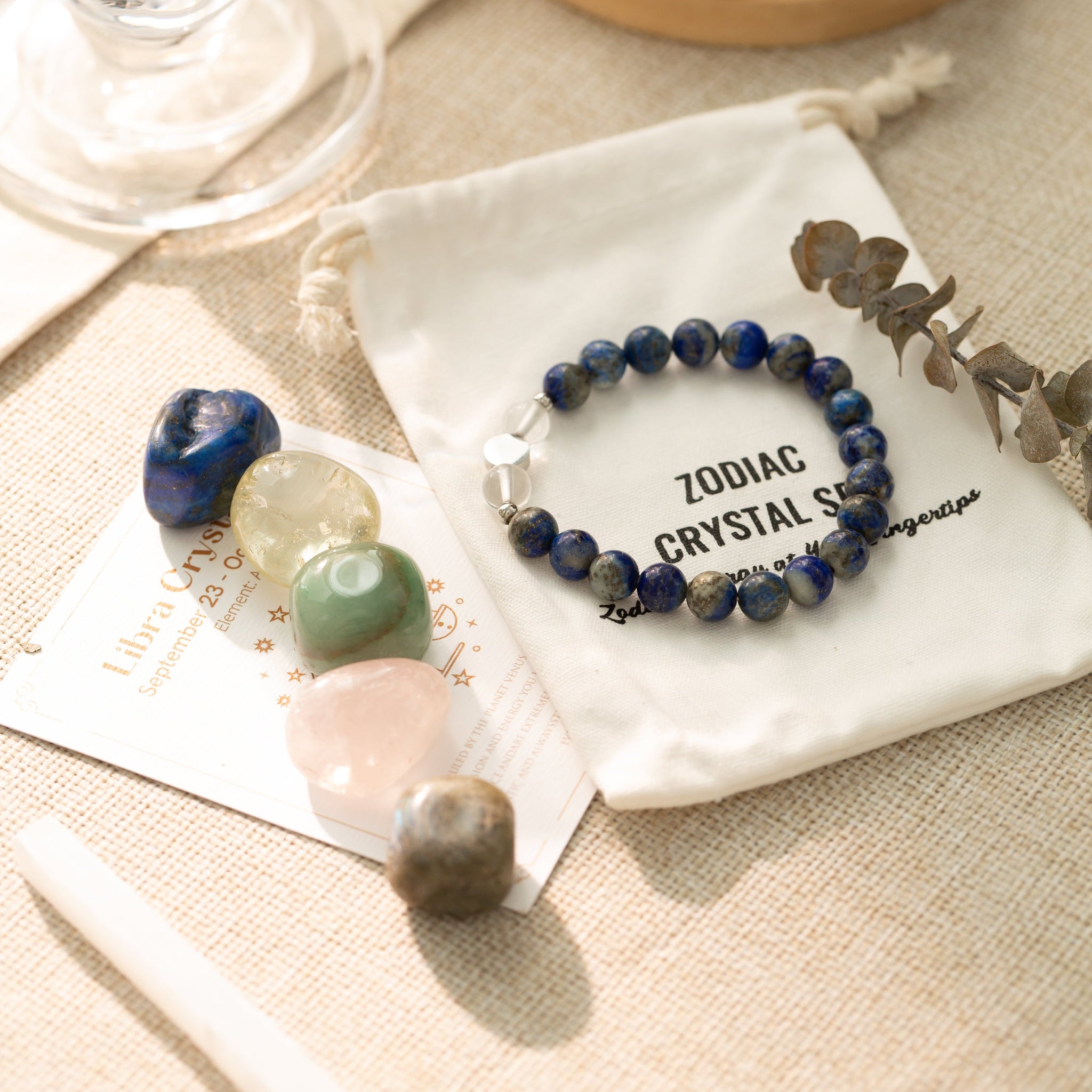 12 Zodiac Crystal Sets – Astrology Crystals for Healing & Personal