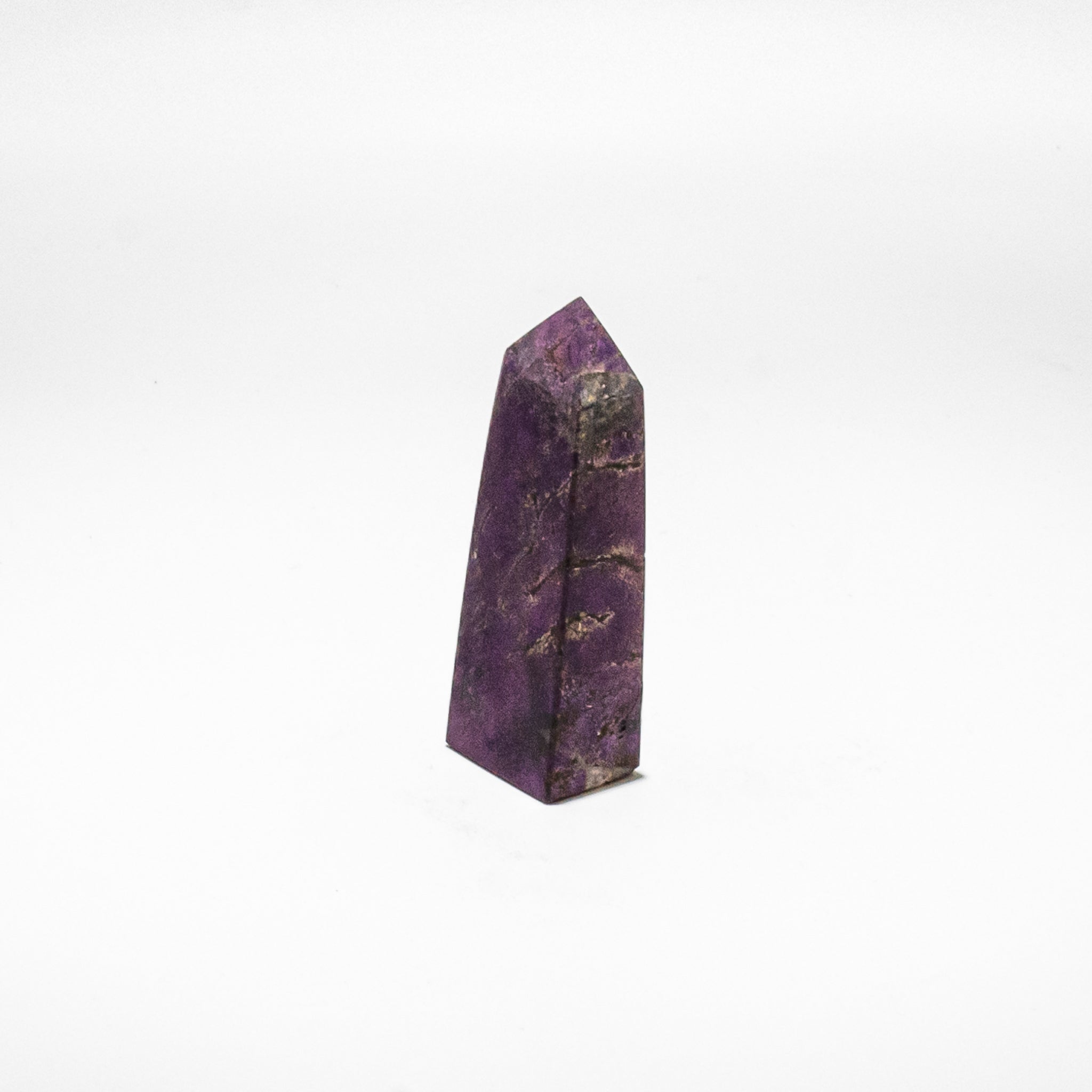 Amethyst & Lepidolite Set (Obelisk + Heart + Oval)