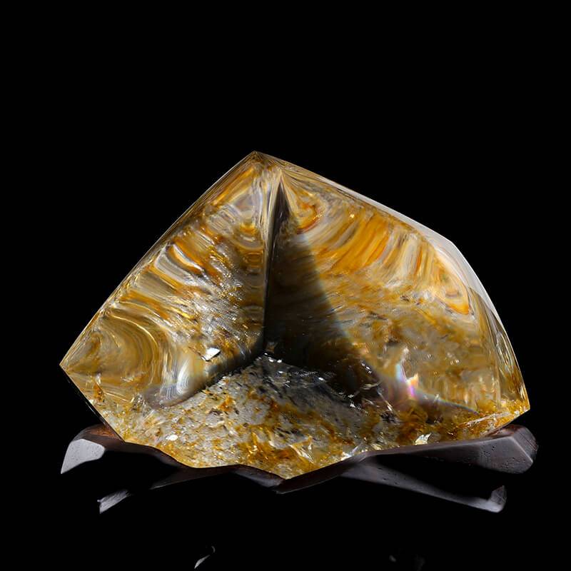 Golden Radiance Citrine Quartz: Premium Natural Crystal for Home Feng Shui