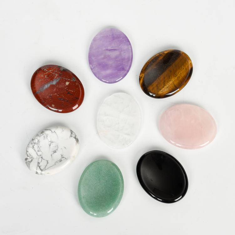 Amethyst Worry Stone
