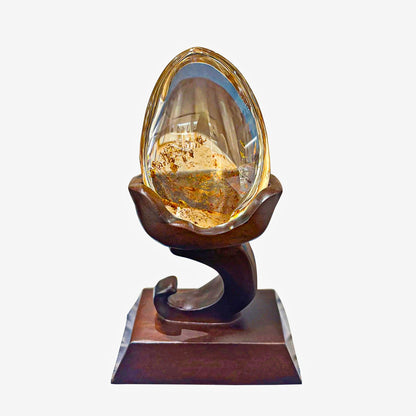 Natural Feng Shui Clear Quartz Decor — “The Lotus Bloom”