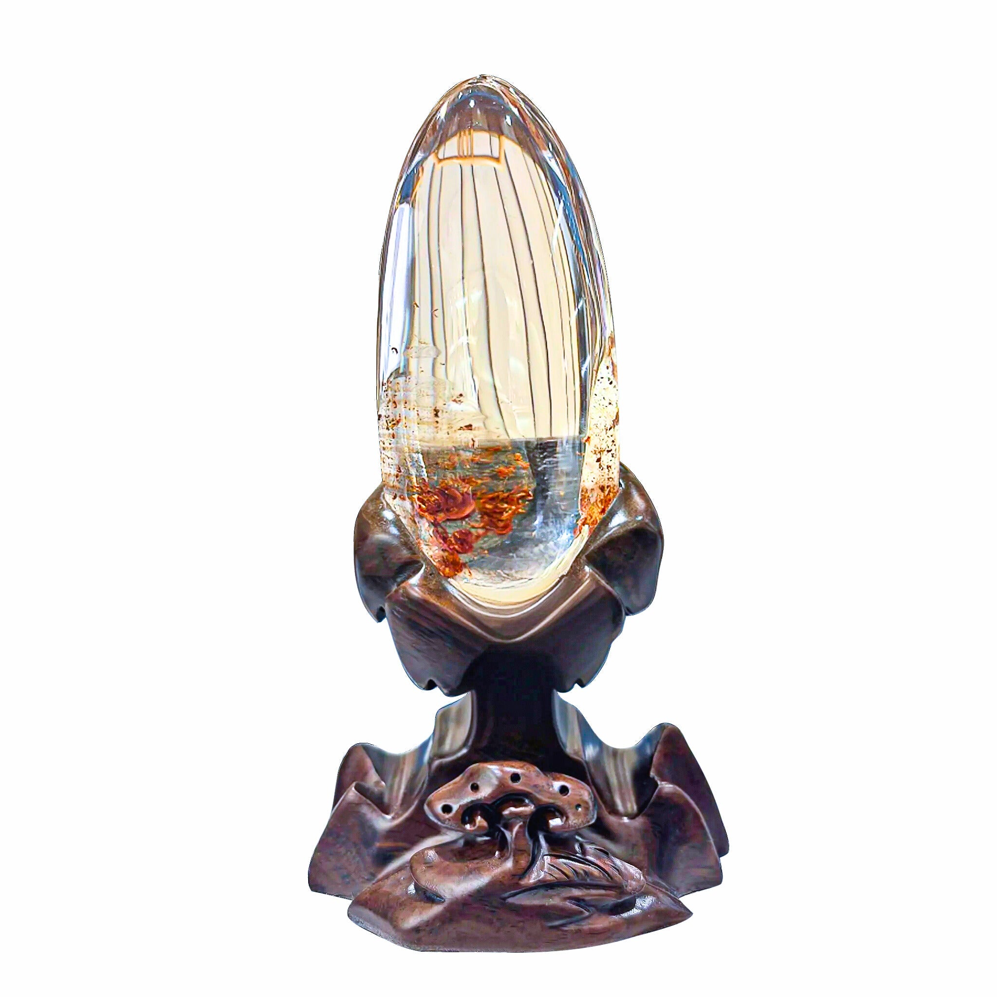 Natural Feng Shui Clear Quartz Decor — “The Rising Light”