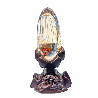 Natural Feng Shui Clear Quartz Decor — “The Rising Light”