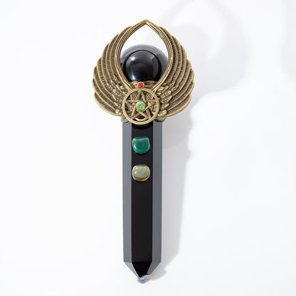 Obsidian Protection Wand