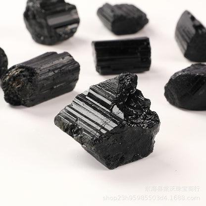 Black Tourmaline Raw Chunk