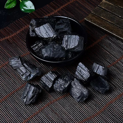 Black Tourmaline Raw Chunk