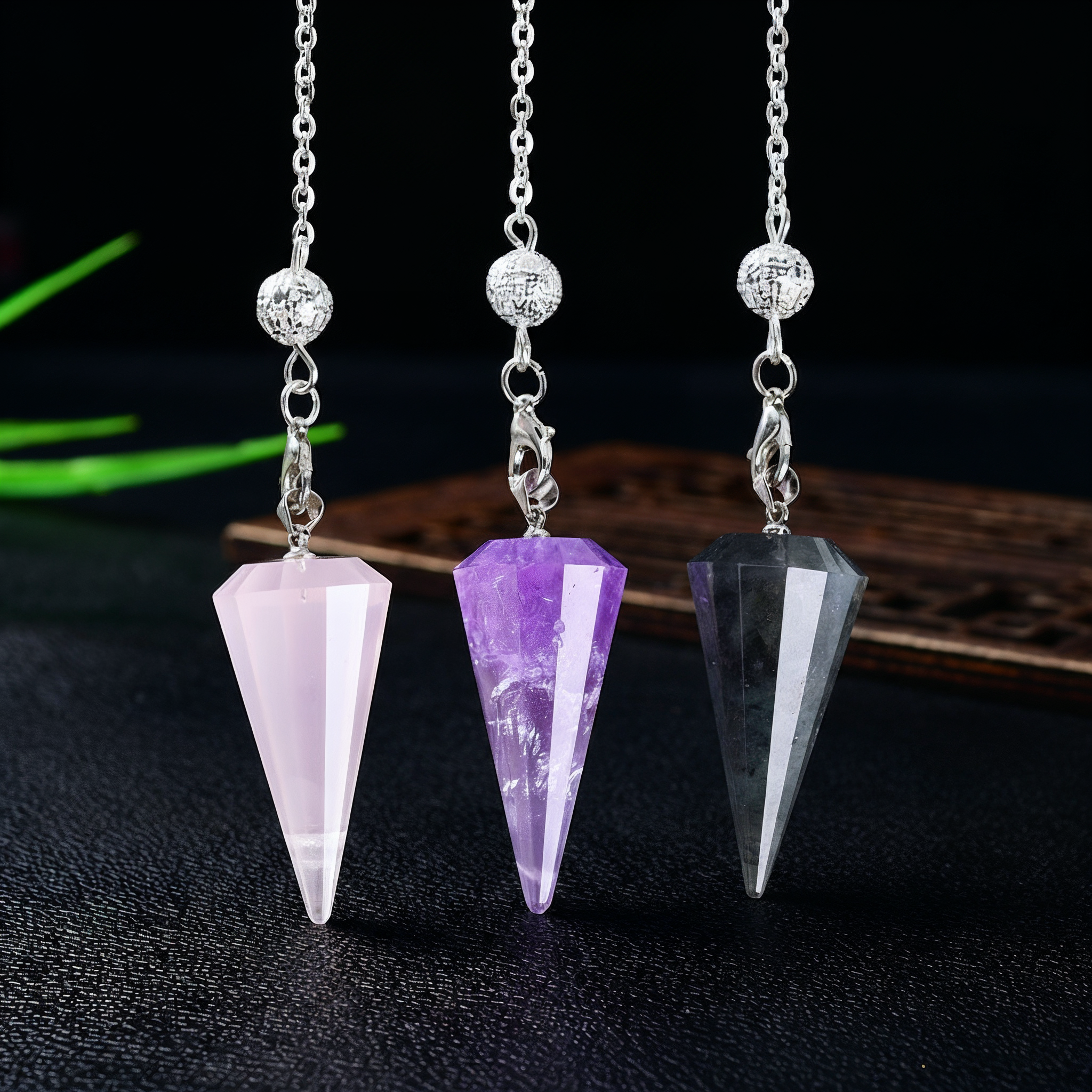 Conical Crystal Pendulum