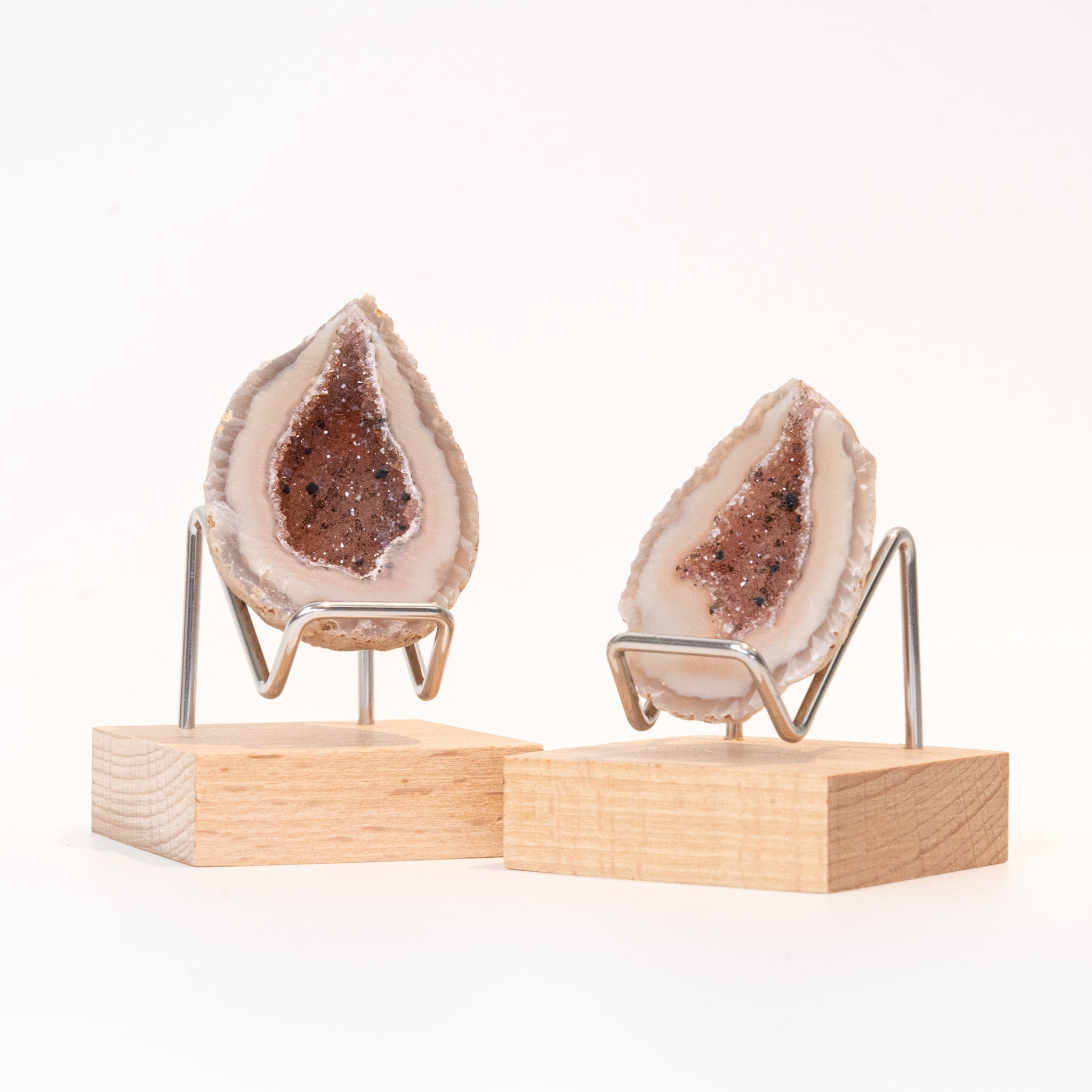 Coupled Agate Ornament