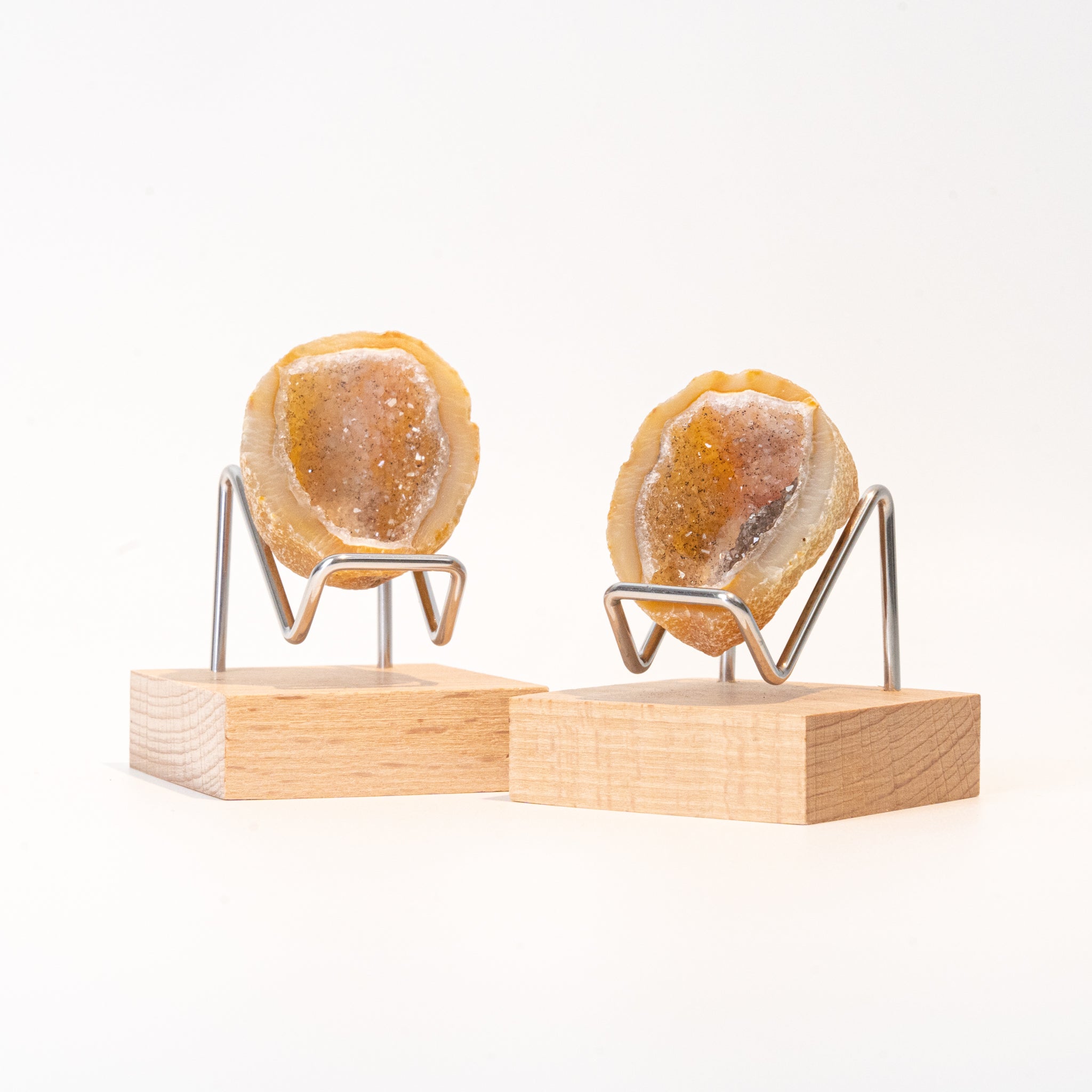 Coupled Agate Ornament