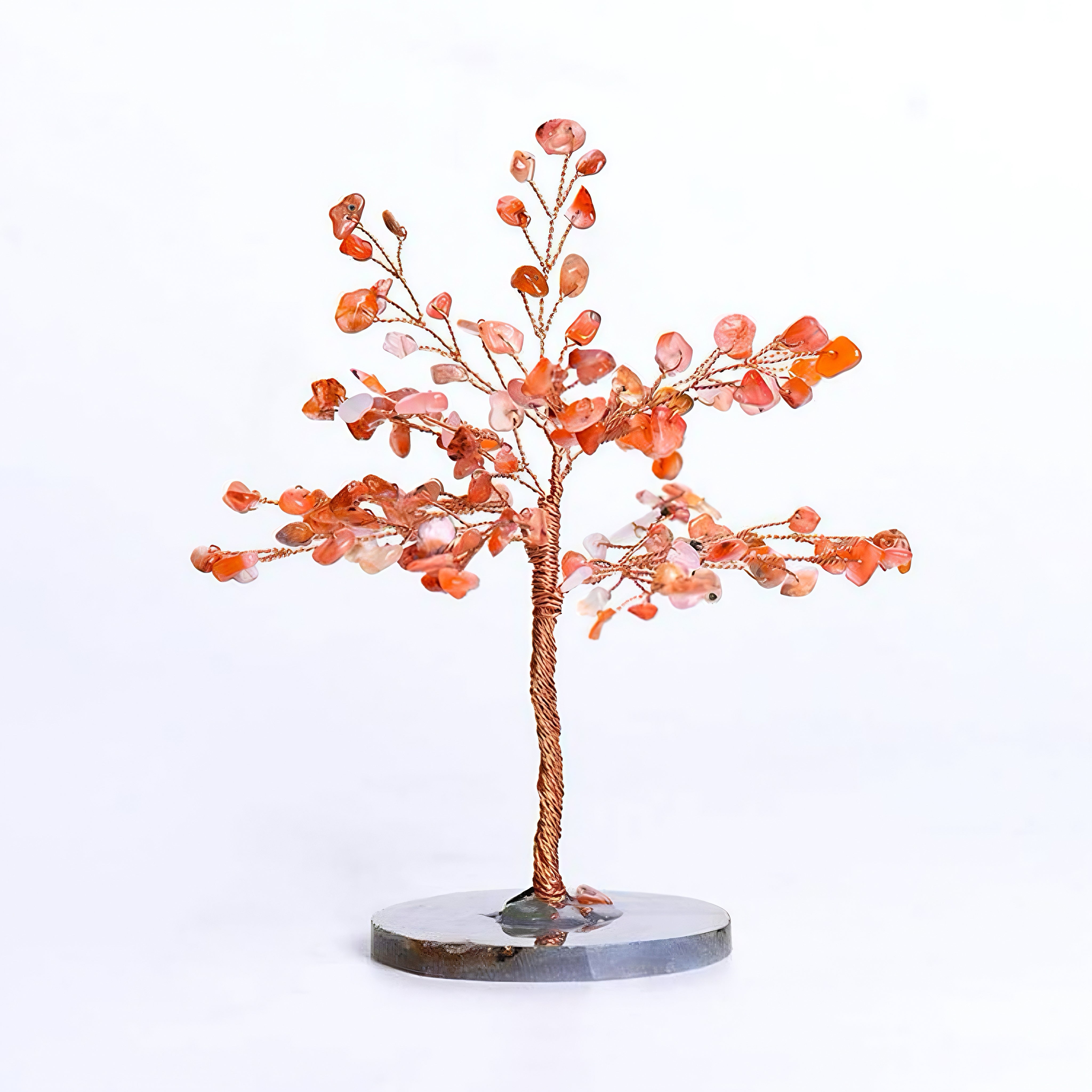 Crystal Tree with Agate Base