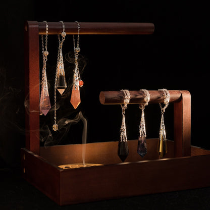 Clear Quartz Pendulum