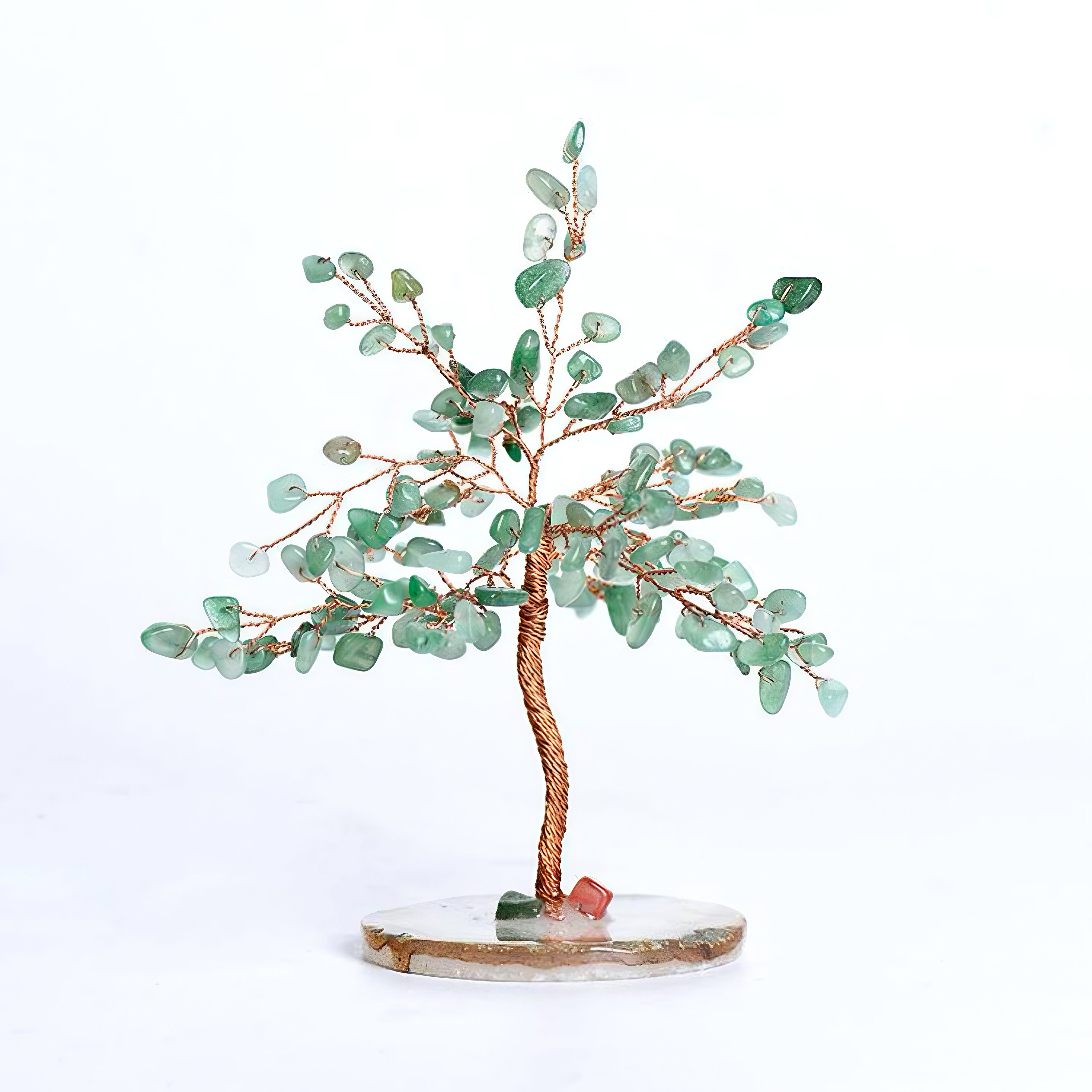 Crystal Tree with Agate Base