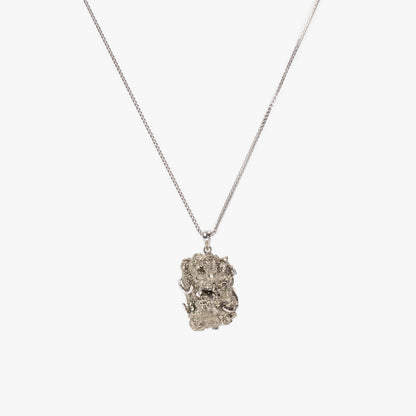 Natural Chalcopyrite Necklace with metallic iridescence, perfect for unique daily wear.