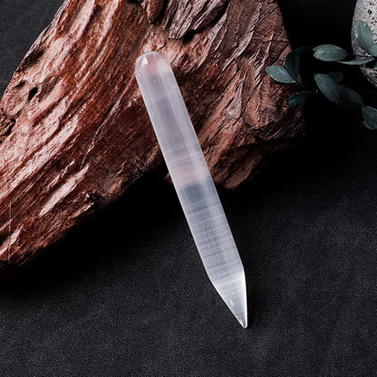 Selenite Purification Set (Tower+Bowl+Wand)