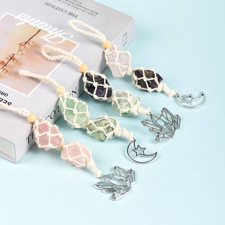 Handcrafted Crystal Car Decor