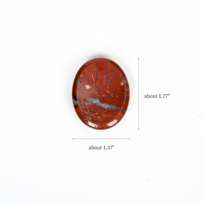 Red Jasper Worry Stone